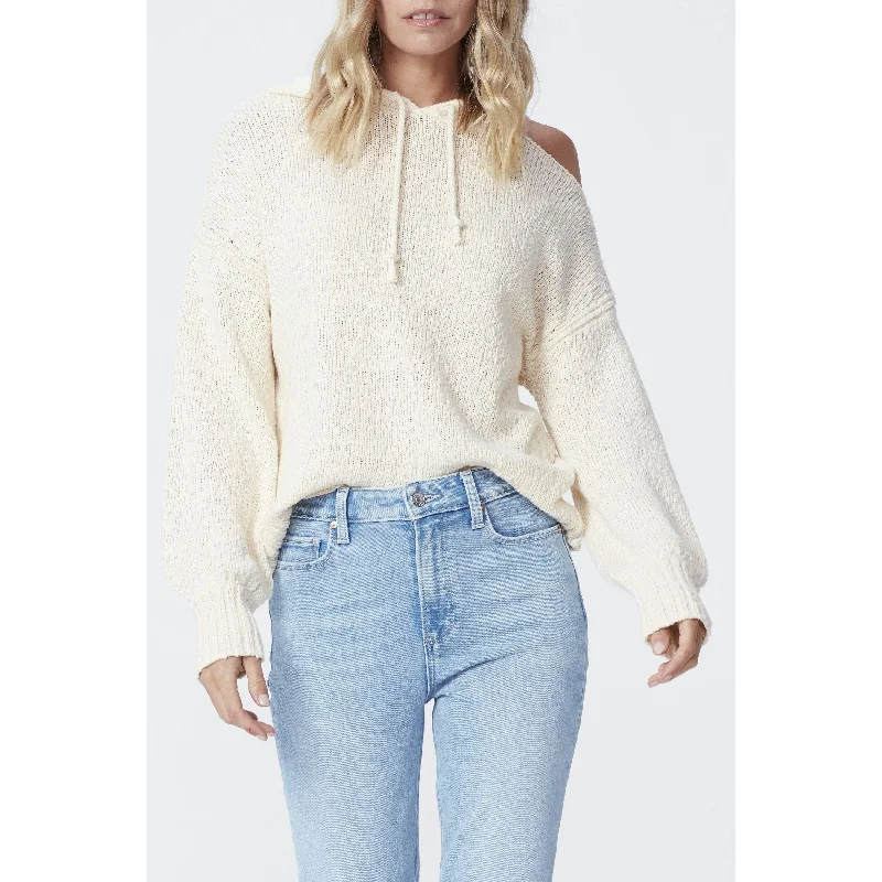 Tie - Front Women's Lambswool Sweaters in Pastel HuesVetra Sweater