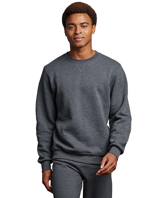 698HBM - Russell Athletic Unisex Dri-Power® Crewneck Sweatshirt | Black Heather