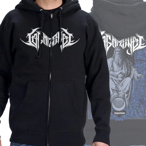 Women's zip - front sweatshirt with contrast stitching for a sporty aestheticCognizance "Inquisition Throne" Zip Hoodie