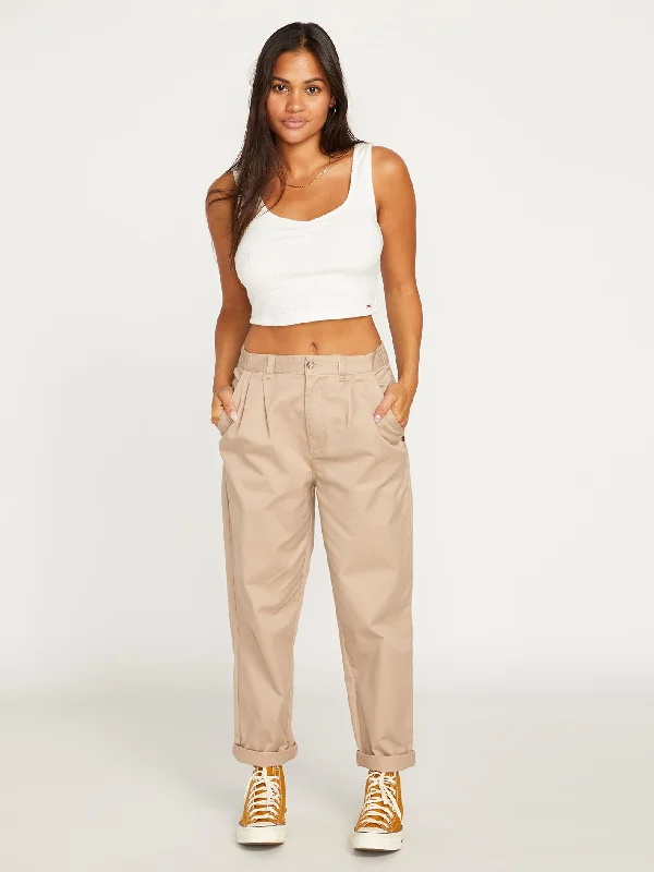 Women's military - style jackets with epaulets for a tough and fashionable appearanceFrochickie Trousers - Taupe