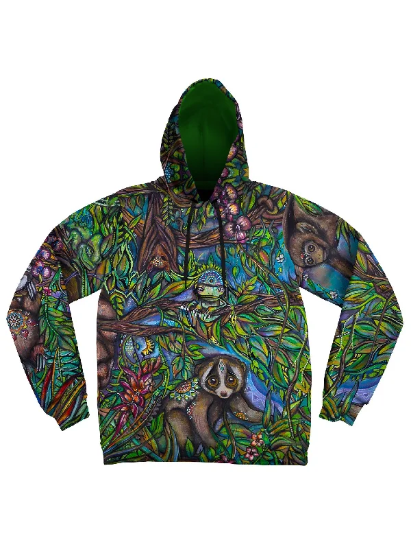Women's sherpa - lined hoodie for extreme cold weather outdoor activitiesJust Hangin Out Unisex Hoodie
