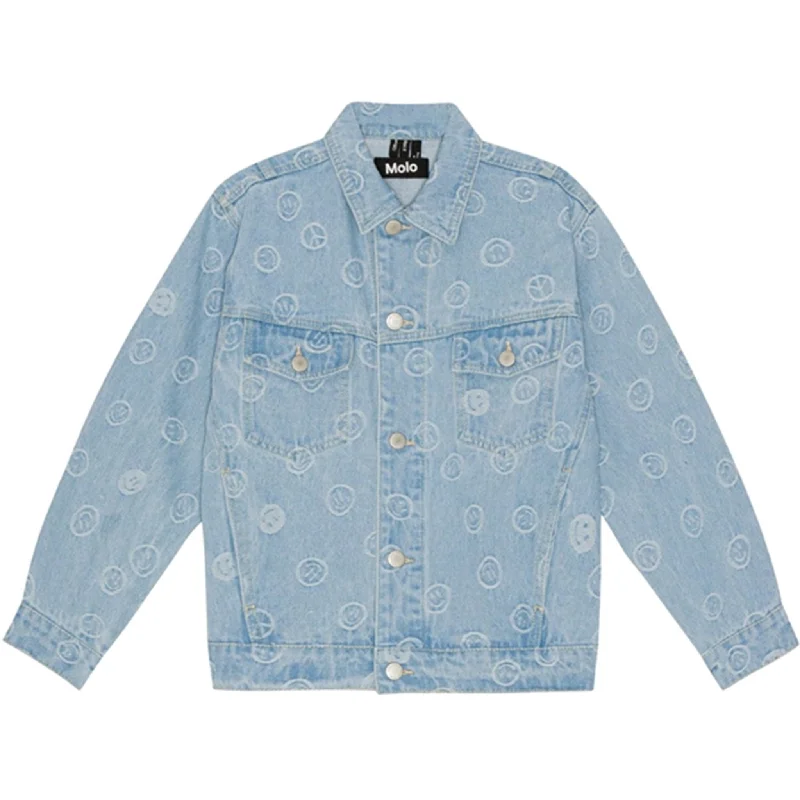 Women's double - breasted tweed jackets in classic colors for a sophisticated office lookMolo Happiness Light Hedly Jacket