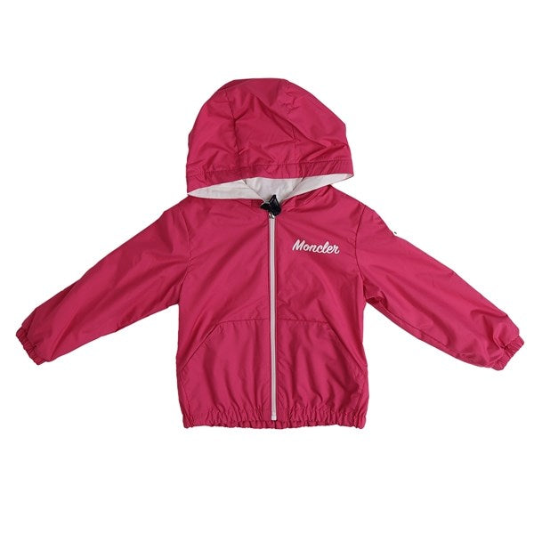 Women's faux fur - trimmed denim jackets for a trendy and cozy styleMoncler Evanthe Jacket Pink