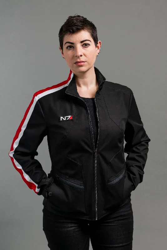 Women's pea coats in a plus - size fit for a flattering and warm winter coatN7 Special Ops Jacket - Spectre [Womens]
