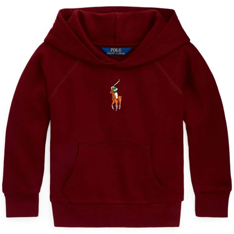 Polo Ralph Lauren Girl Hoodie Harvard Wine