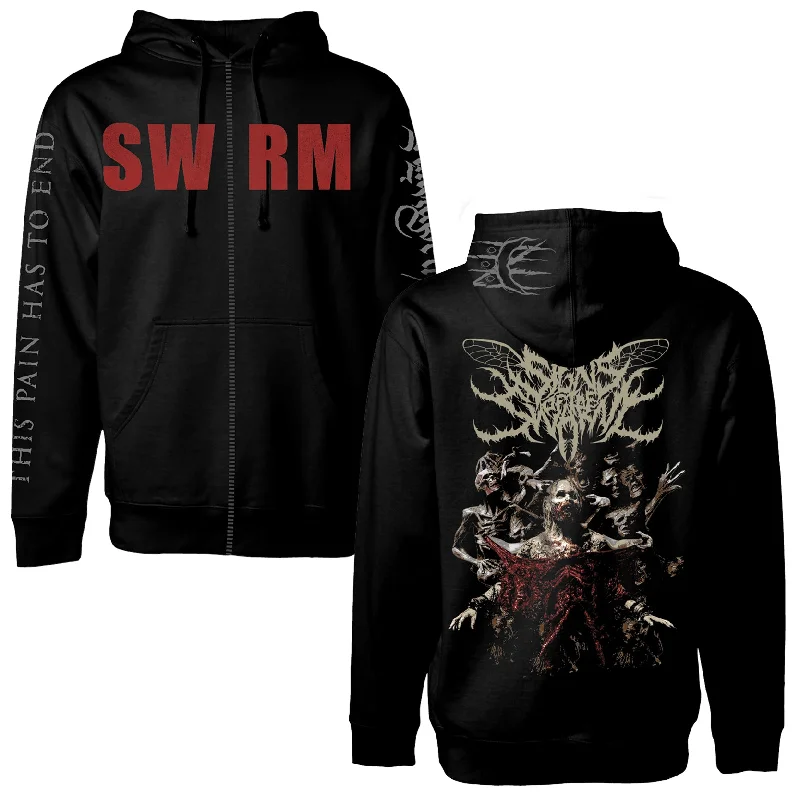 Signs of the Swarm "SWRM" Zip Hoodie