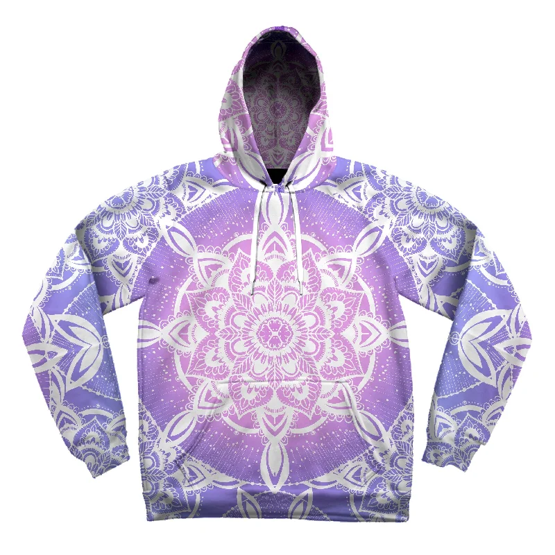 Women's zip - front sweatshirt with contrast stitching for a sporty aestheticStarlight Mandala Unisex Hoodie