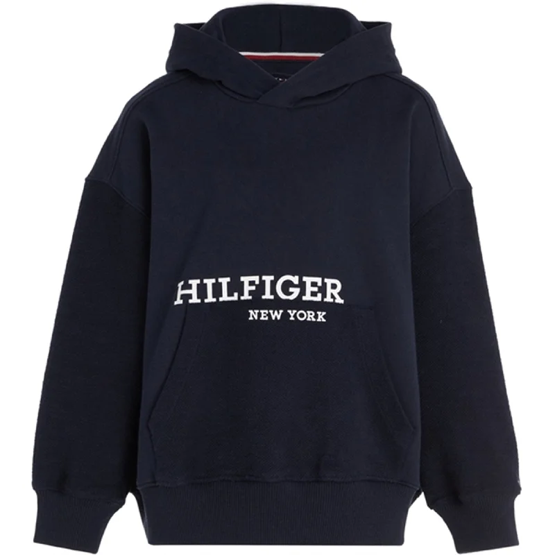 Tommy Hilfiger Hilfiger Logo Hoodie Desert Sky