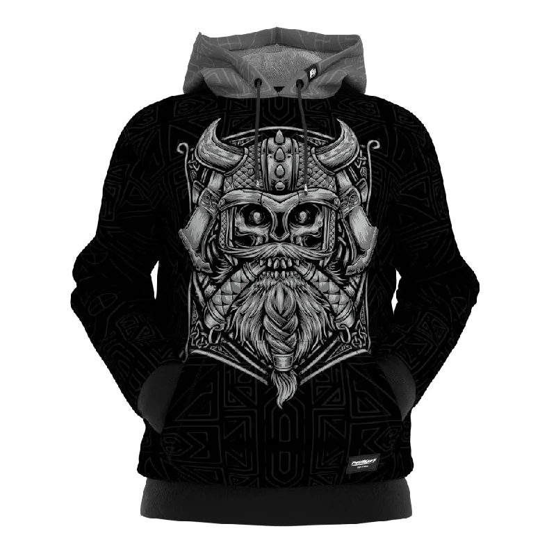 Women's pullover hoodie with a side slit for a modern and relaxed fitTrue Viking Hoodie