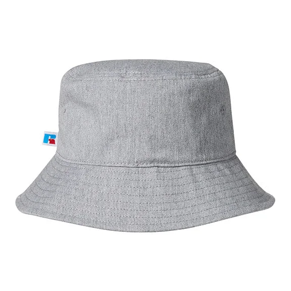 UB88UHU - Russell Athletic Core Bucket Hat | Grey Heather