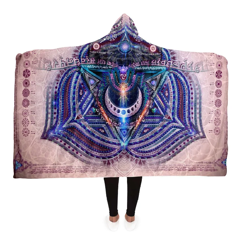 Vishuddha | Throat Chakra Hooded Blanket