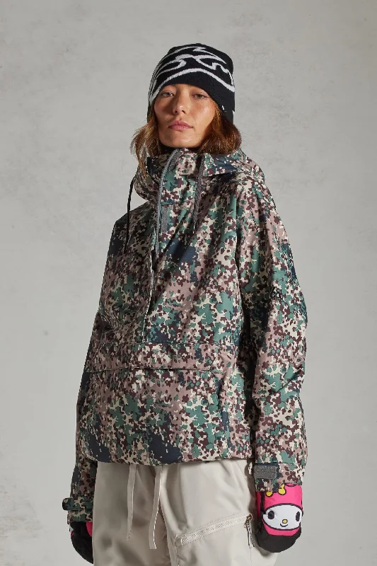 Women's moto jackets with a lace - up front for a unique and stylish touch686 Women's Outline Shell Anorak