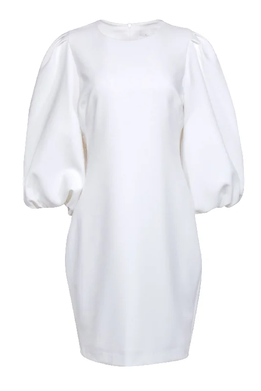 Wrap - Style Women Dress with Adjustable Fit for All Body Types Wrap - Style Women Dress with Adjustable Fit for All Body Types Black Halo - White Long Sleeve Midi Dress Sz 12