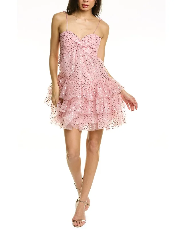 Little Black Women Dress with Sequins for a Glamorous Night Out Little Black Women Dress with Sequins for a Glamorous Night Out Cinq à Sept Jae Mini Dress