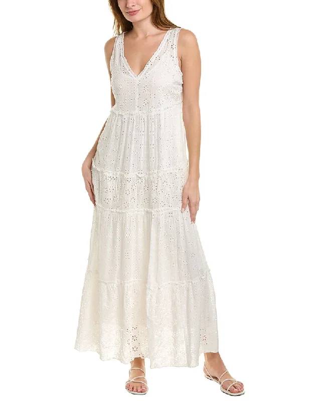 Sleeveless Women Dress in Bright Colors for Summer Parties Sleeveless Women Dress in Bright Colors for Summer Parties Johnny Was Poppy Maxi Dress