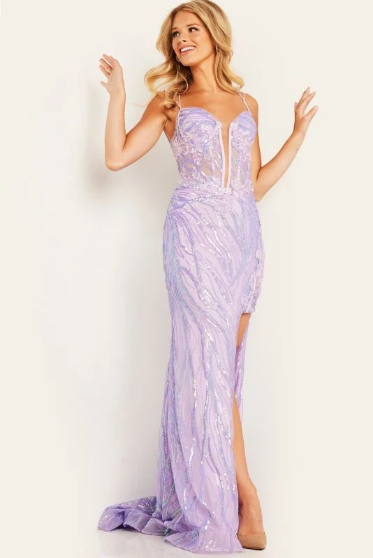 Little Black Women Dress with Sequins for a Glamorous Night Out Little Black Women Dress with Sequins for a Glamorous Night Out Jovani JVN38661