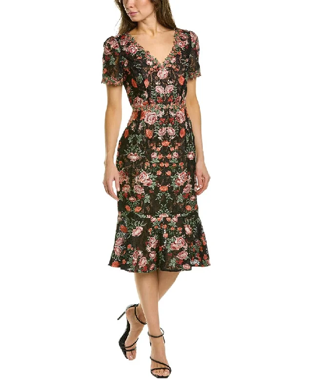 Shift Women Dress with a Simple and Classic Design for Everyday Wear Shift Women Dress with a Simple and Classic Design for Everyday Wear Marchesa Notte Floral Midi Dress