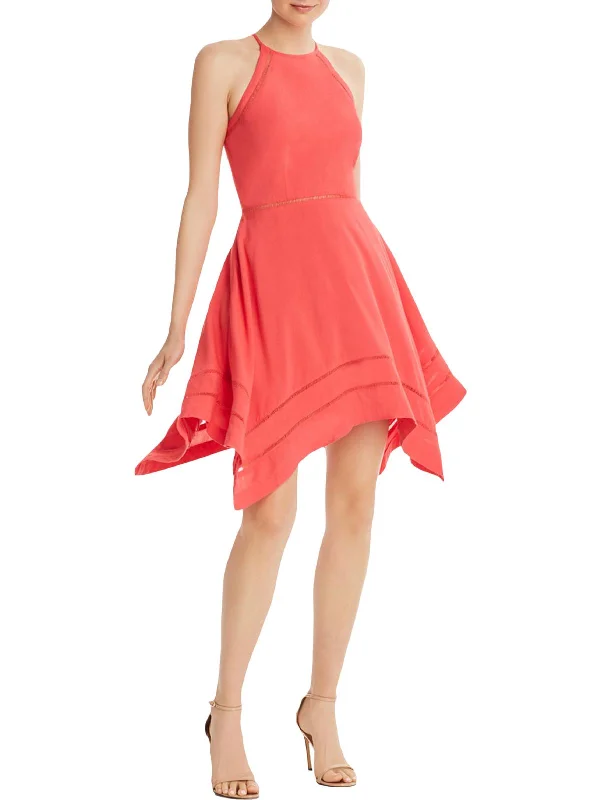 Mermaid - Style Women Dress with a Fitted Silhouette for Special Occasions Mermaid - Style Women Dress with a Fitted Silhouette for Special Occasions Ricrac Womens High Neck Knee-Length Casual Dress