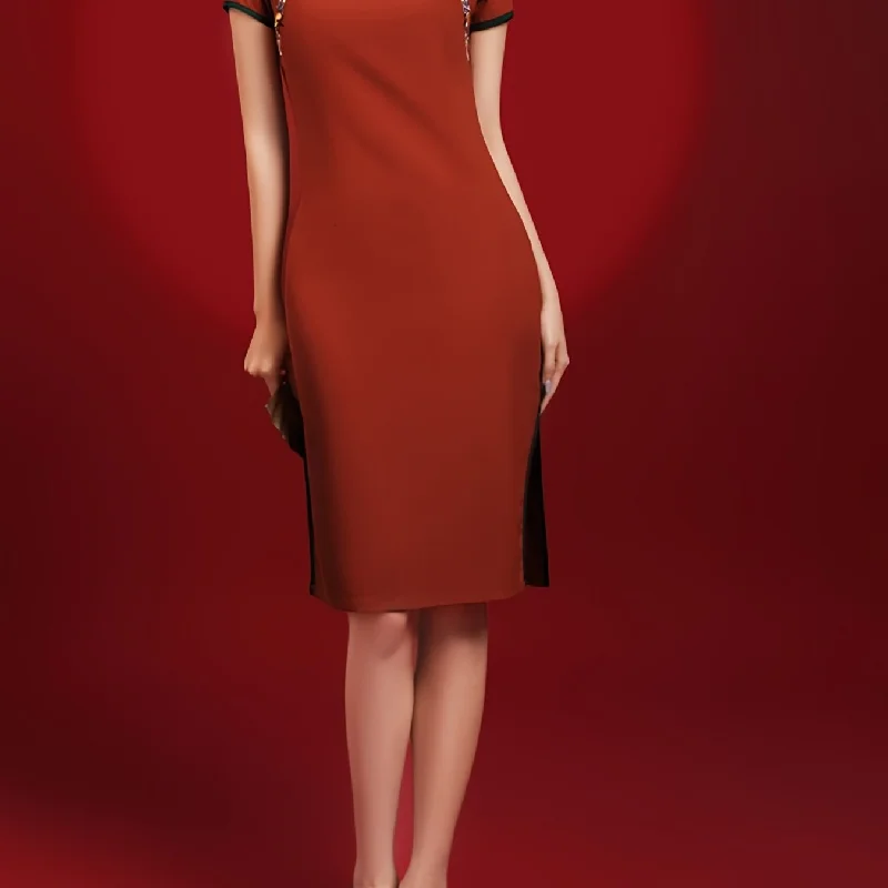 Reddish orange