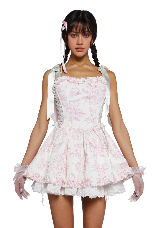Plus Size Women Dress with a Flattering A - Line Cut for Comfort and Style Plus Size Women Dress with a Flattering A - Line Cut for Comfort and Style Takes The Cake Mini Dress - Pink Floral