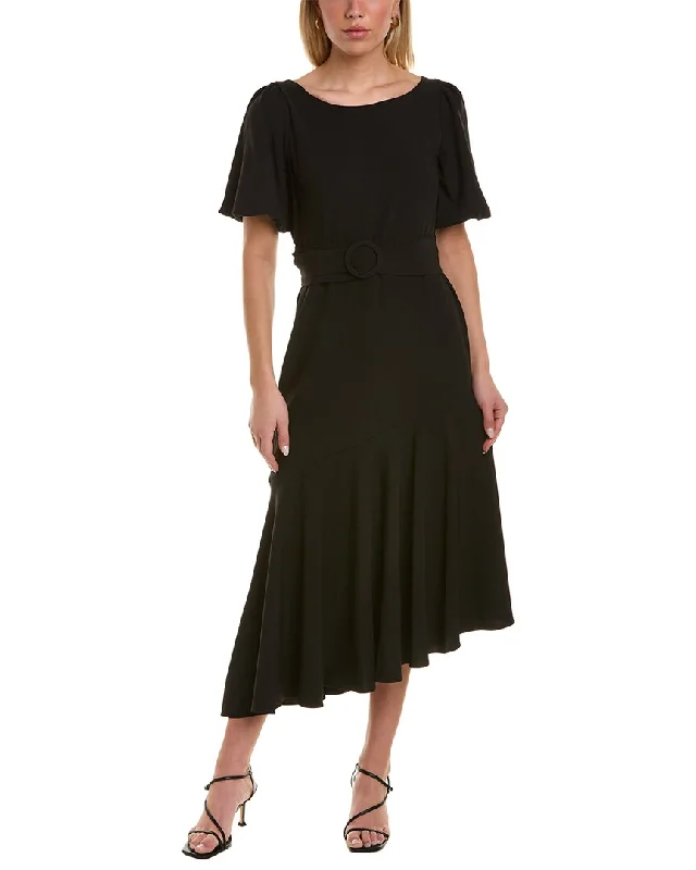 Backless Women Dress for a Sexy and Alluring Look at Evening Events Backless Women Dress for a Sexy and Alluring Look at Evening Events Taylor Belted Crepe Midi Dress