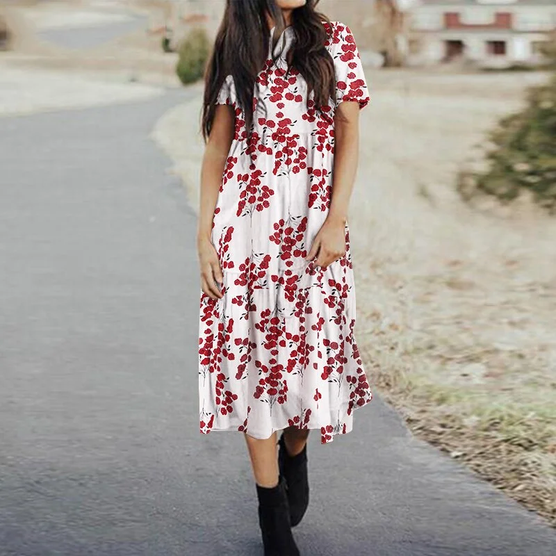 Floral 1 White
