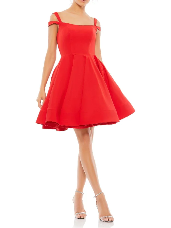 Mermaid - Style Women Dress with a Fitted Silhouette for Special Occasions Mermaid - Style Women Dress with a Fitted Silhouette for Special Occasions Womens Flare Mini Cocktail and Party Dress
