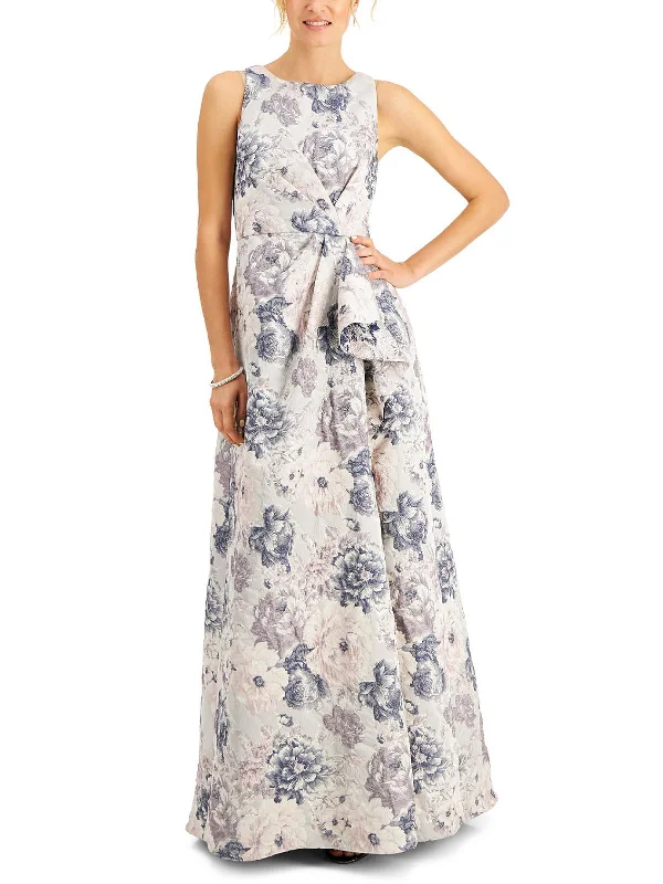Mermaid - Style Women Dress with a Fitted Silhouette for Special Occasions Mermaid - Style Women Dress with a Fitted Silhouette for Special Occasions Womens Jacquard Halter Evening Dress