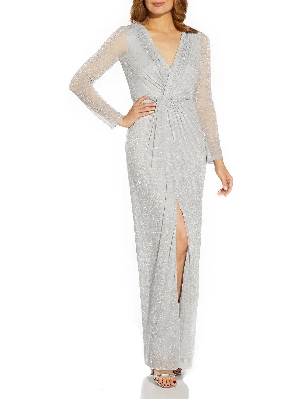 Sleeveless Women Dress in Bright Colors for Summer Parties Sleeveless Women Dress in Bright Colors for Summer Parties Womens Metallic Maxi Evening Dress