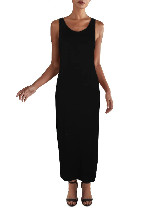 Halter Neck Women Dress to Show Off the Shoulders and Neckline Halter Neck Women Dress to Show Off the Shoulders and Neckline Womens Scoop Neck Stretch Midi Dress