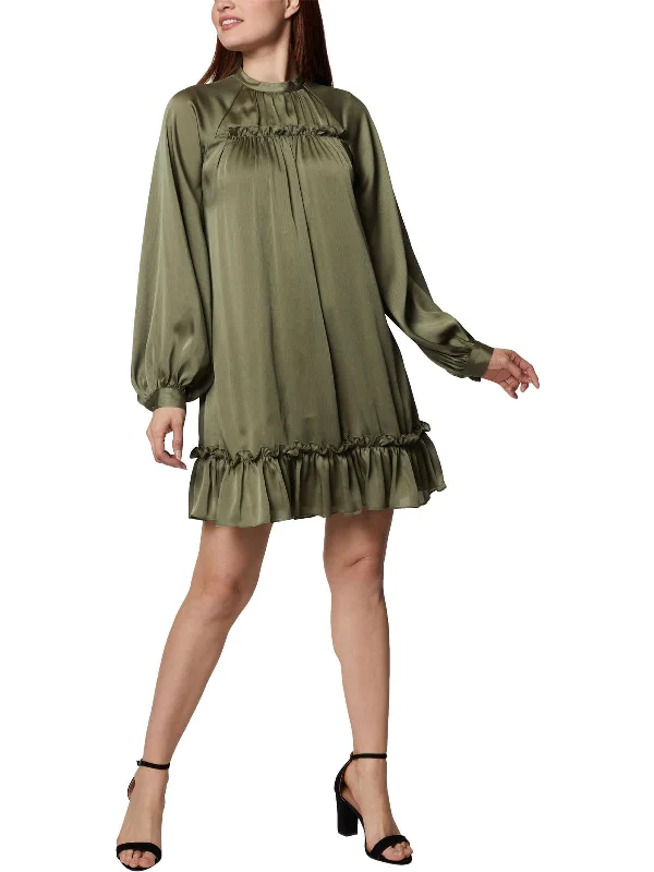 Mermaid - Style Women Dress with a Fitted Silhouette for Special Occasions Mermaid - Style Women Dress with a Fitted Silhouette for Special Occasions Womens Shimmer Knee Length Shift Dress