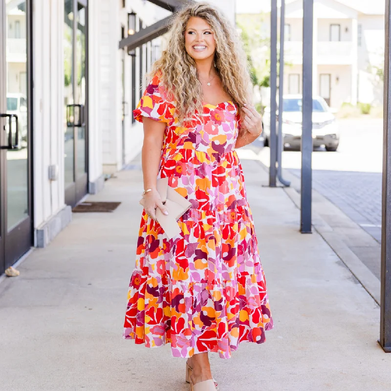 Strapless maxi dresses for a beachside vacationJust What I Needed Dress, Pink