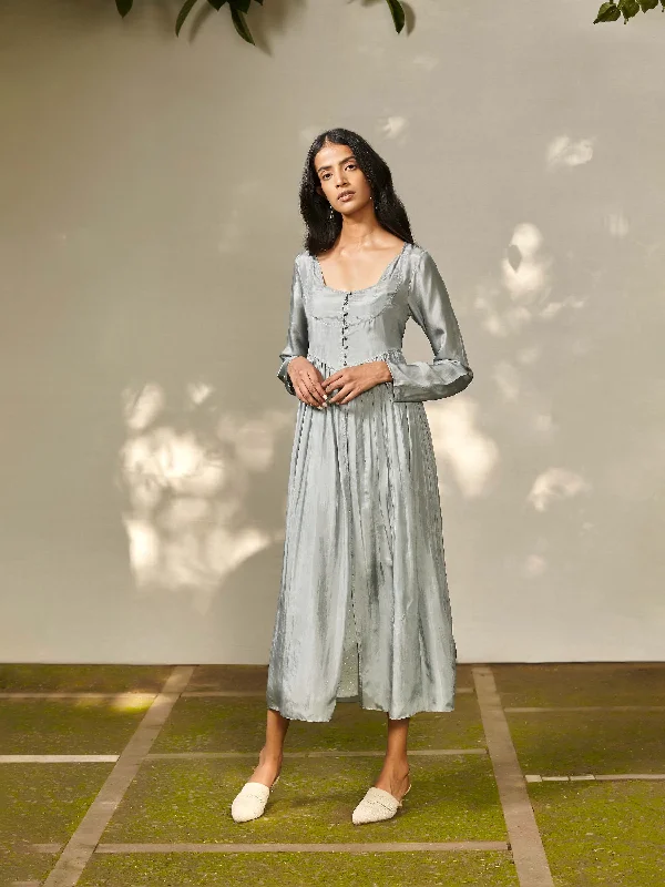 Sheer maxi dresses with lace overlays for a romantic touchNile Maxi Dress