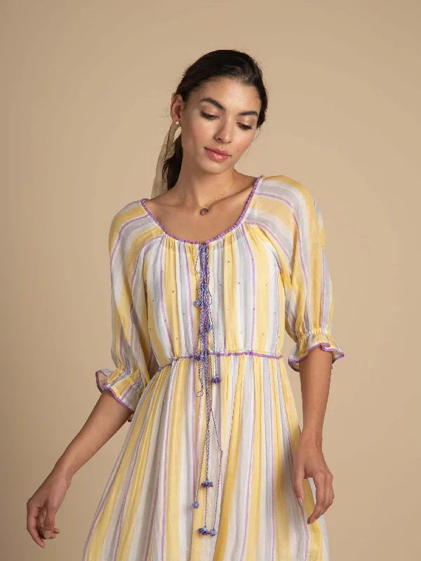 Maxi dresses with patchwork designs for a one - of - a - kind styleSunset At Boca Maxi Dress