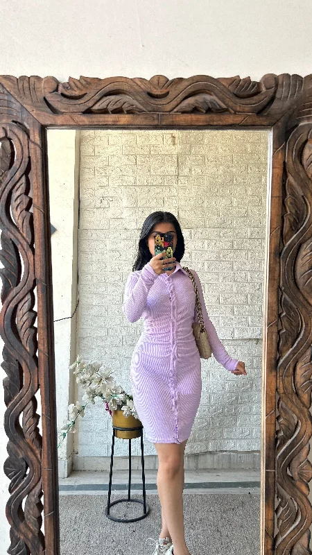 Bodycon dress in a geometric pattern​Cute dress 34-36 bust/l:35