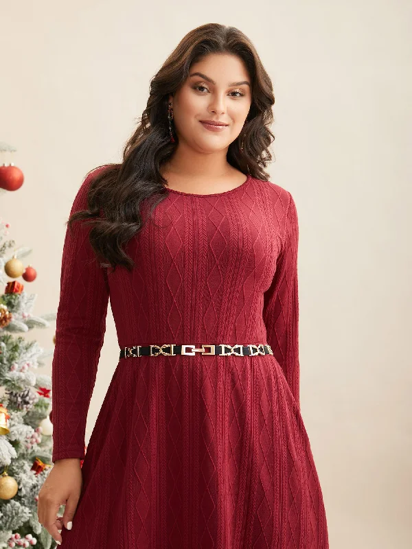 Party dresses with a one - shoulder design for a modern and unique look​Golden Bow Metal Buckle Belt