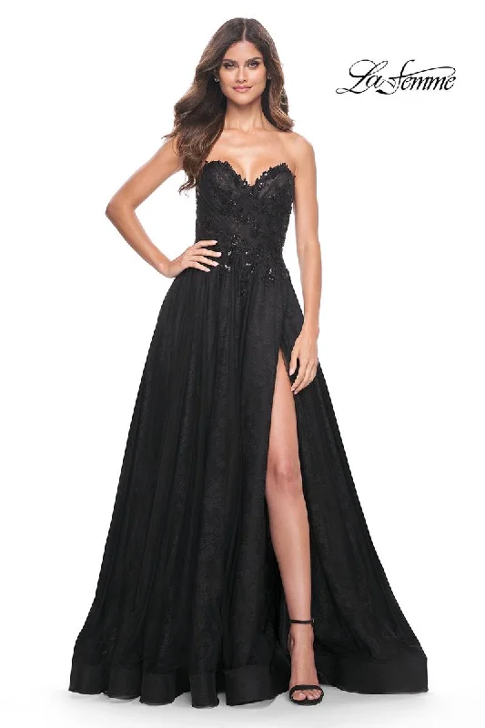 Prom party dresses with a glamorous and elegant aesthetic​La Femme Dress 31954