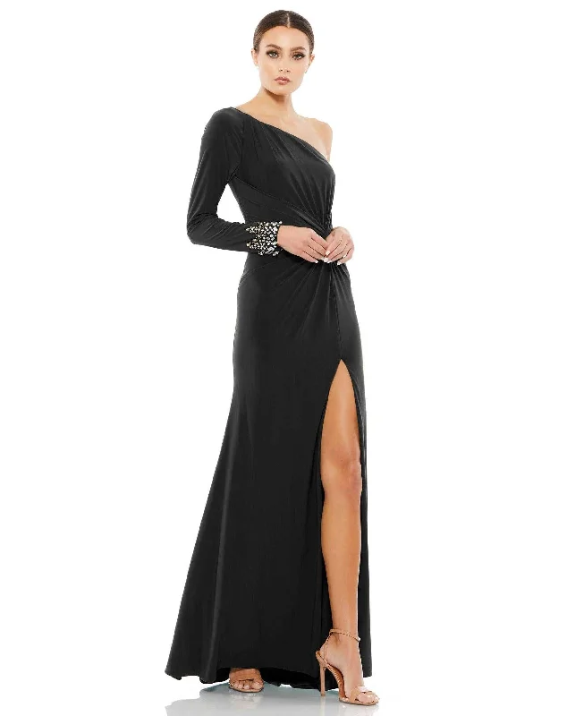 Bodycon dress for a prom night​Mac Duggal 55696 Long Formal Fitted Evening Dress