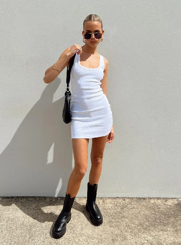 Jenni Mini Dress White