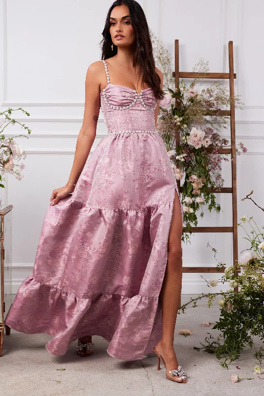 Short - length wedding dresses with a flirty skirt​The Lucetta Dress in Orchid Haze Windsor